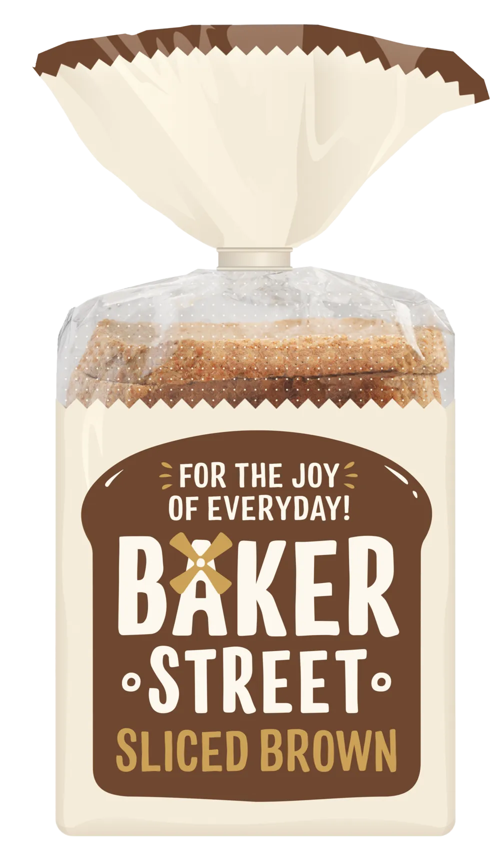 Baker Street Sliced Brown Loaf 600g