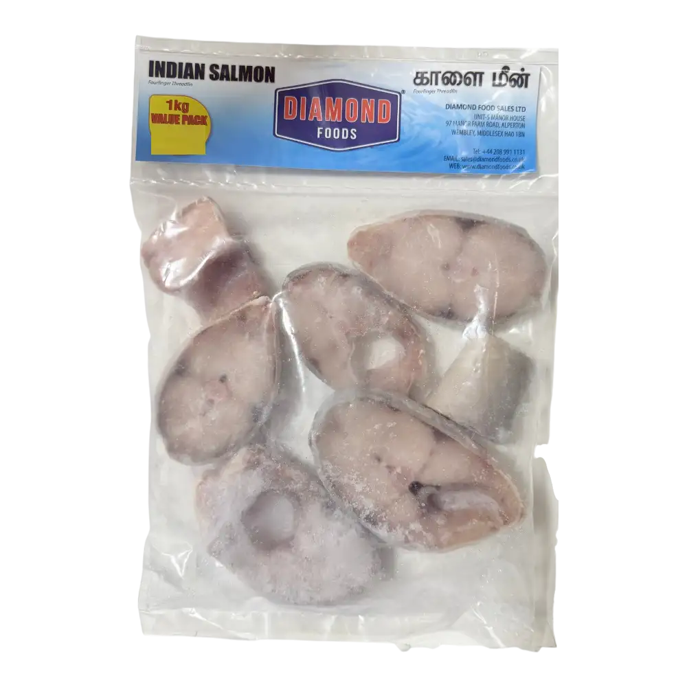 Diamond Indian Salmon (Kaalai Meen) 1kg