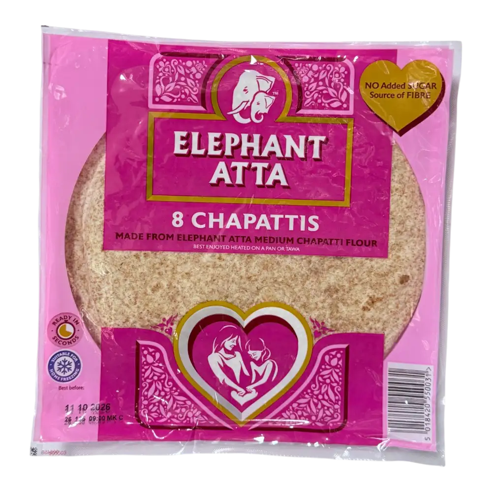 Elephant Atta Chapathi 8Pcs (360g)