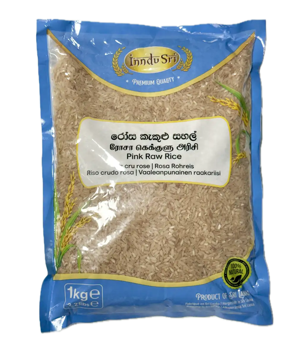 Indu Sri Rosa Kekulu (Pink Raw) Rice