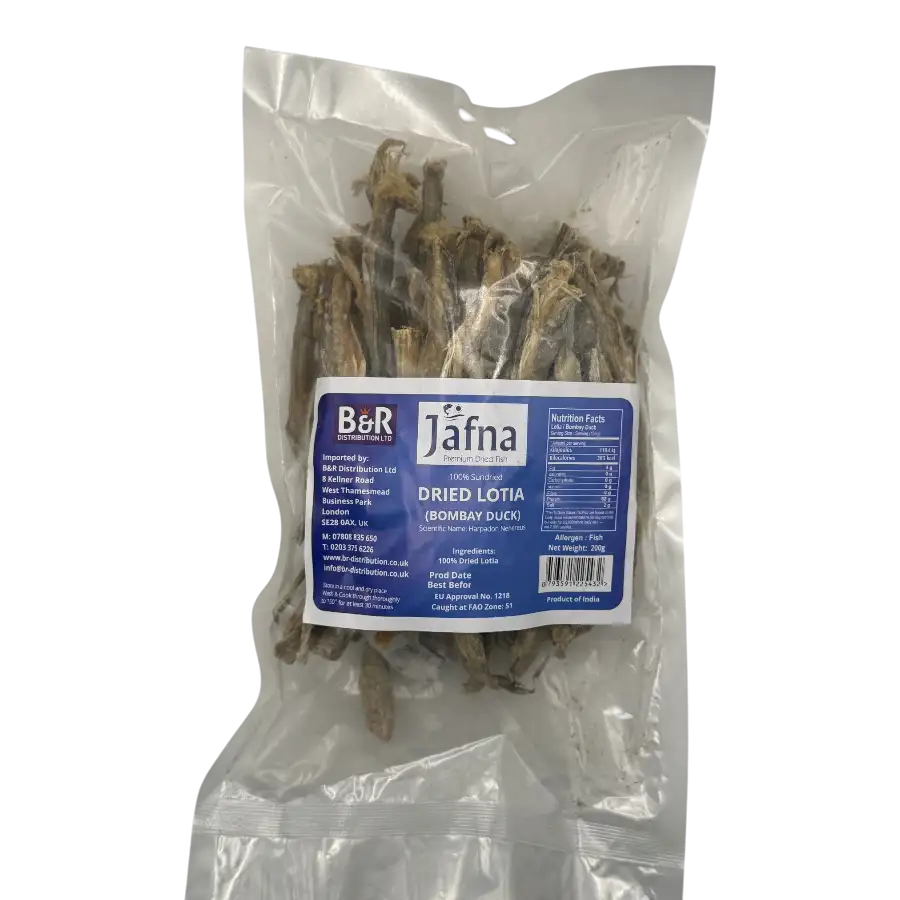 Jaffna Dried Lotia (Bombay Duck) 200g