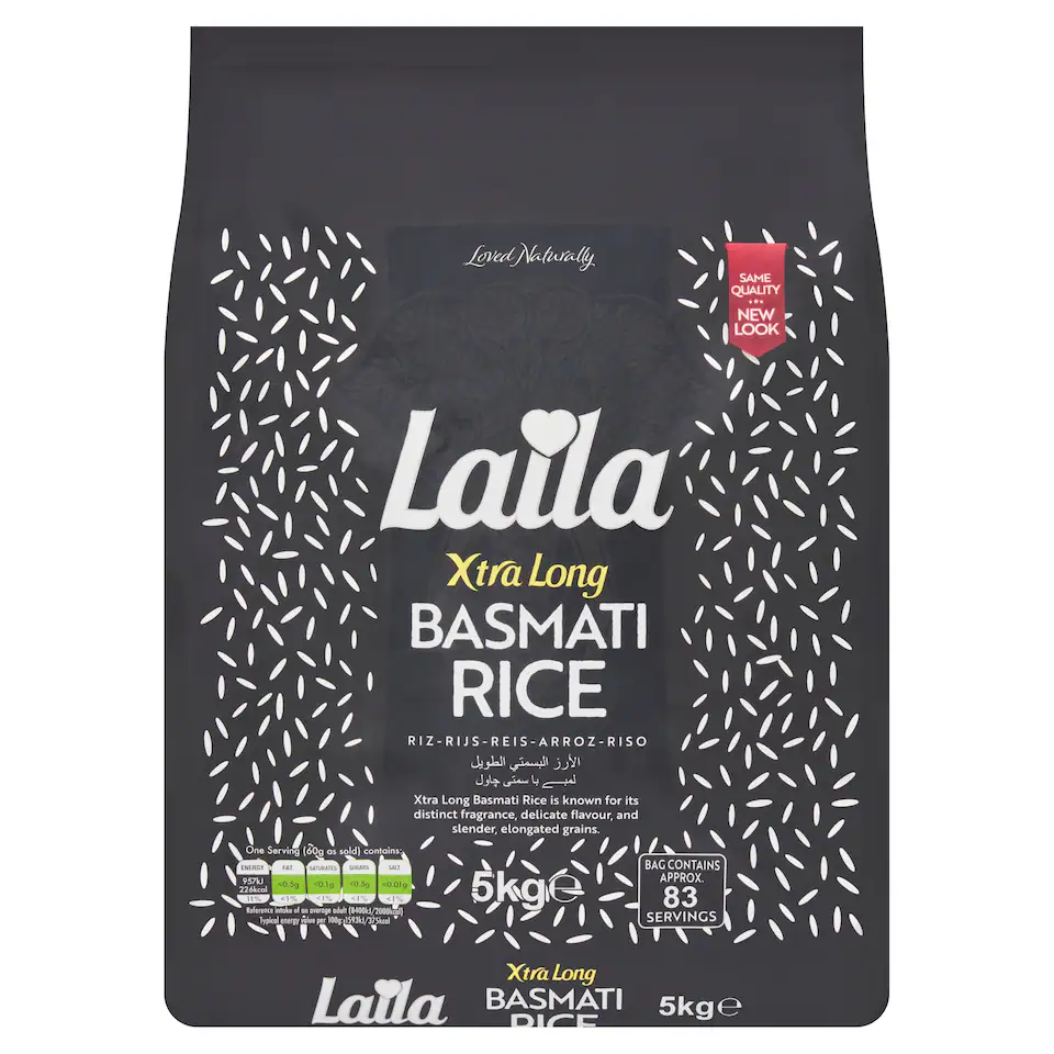 Laila Extra Long Basmati Rice 5kg