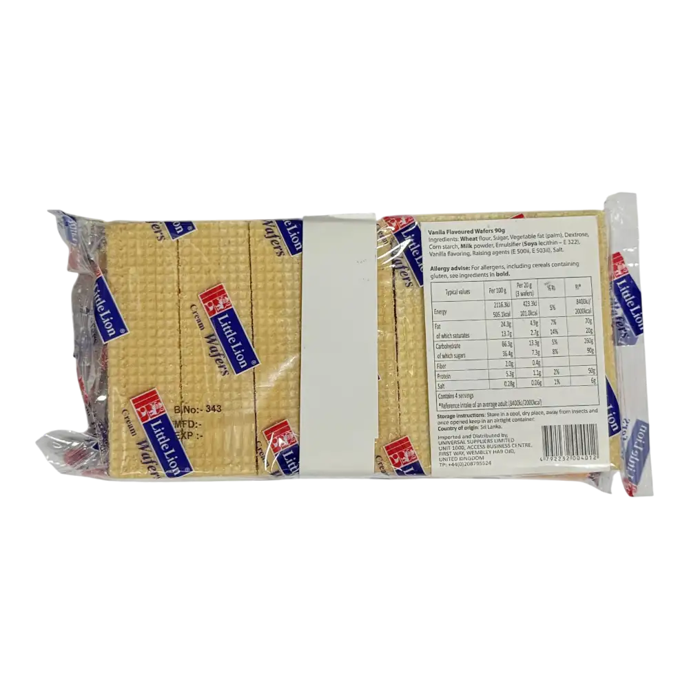 Little Lion Wafers Twin Pack 2x100g