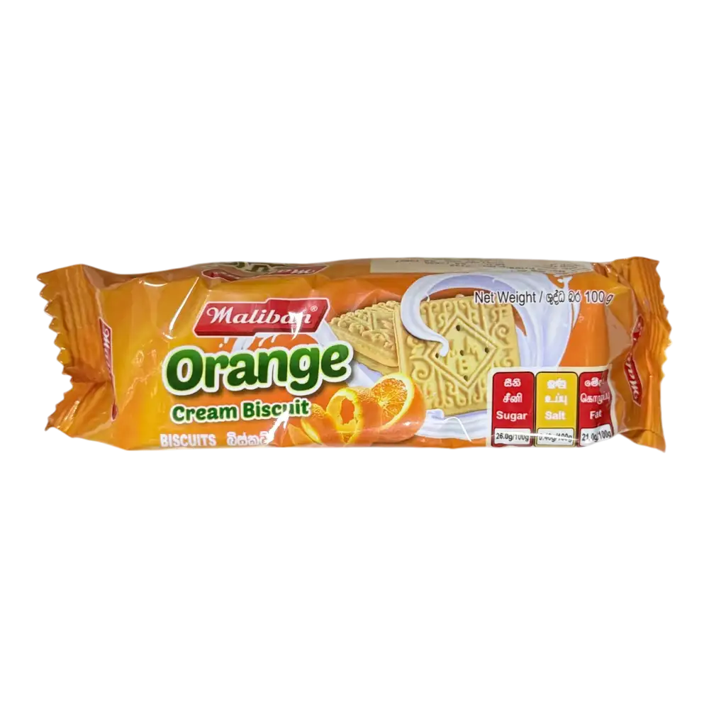 Maliban Orange Cream Biscuit