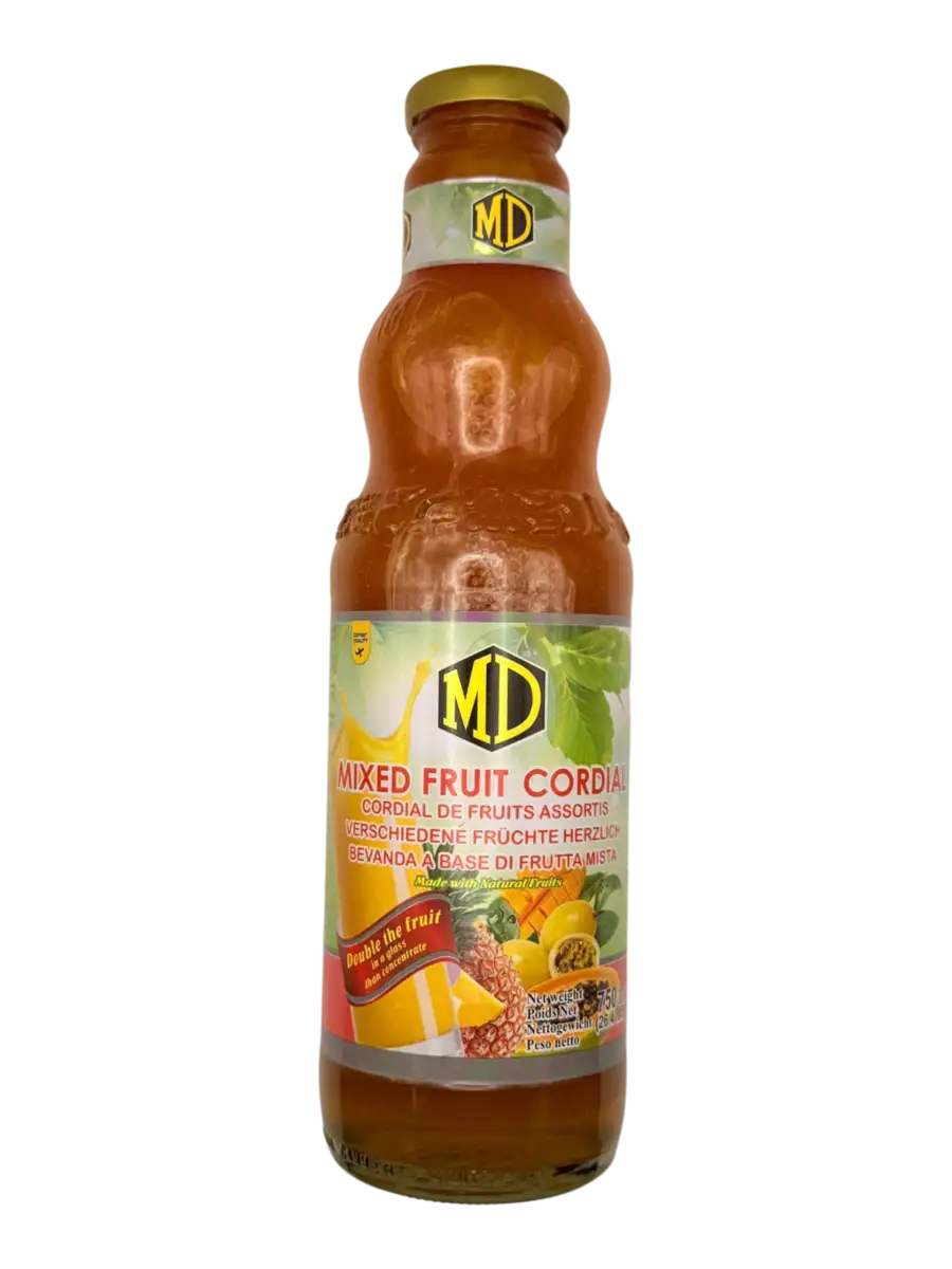 MD Mixed Fruit Cordial 750ml