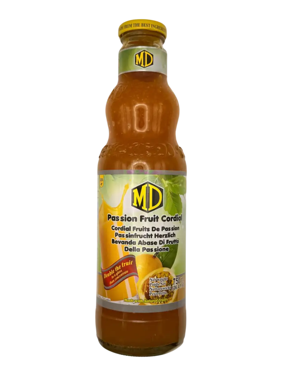 MD Passion Fruit Cordial 750ml