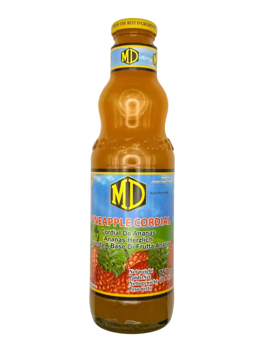 MD Pineapple Cordial 750ml