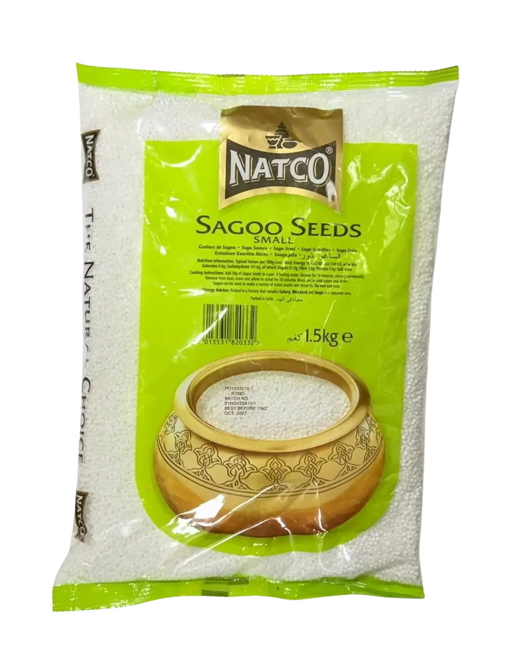 Natco Sago Seeds Small 1.5kg