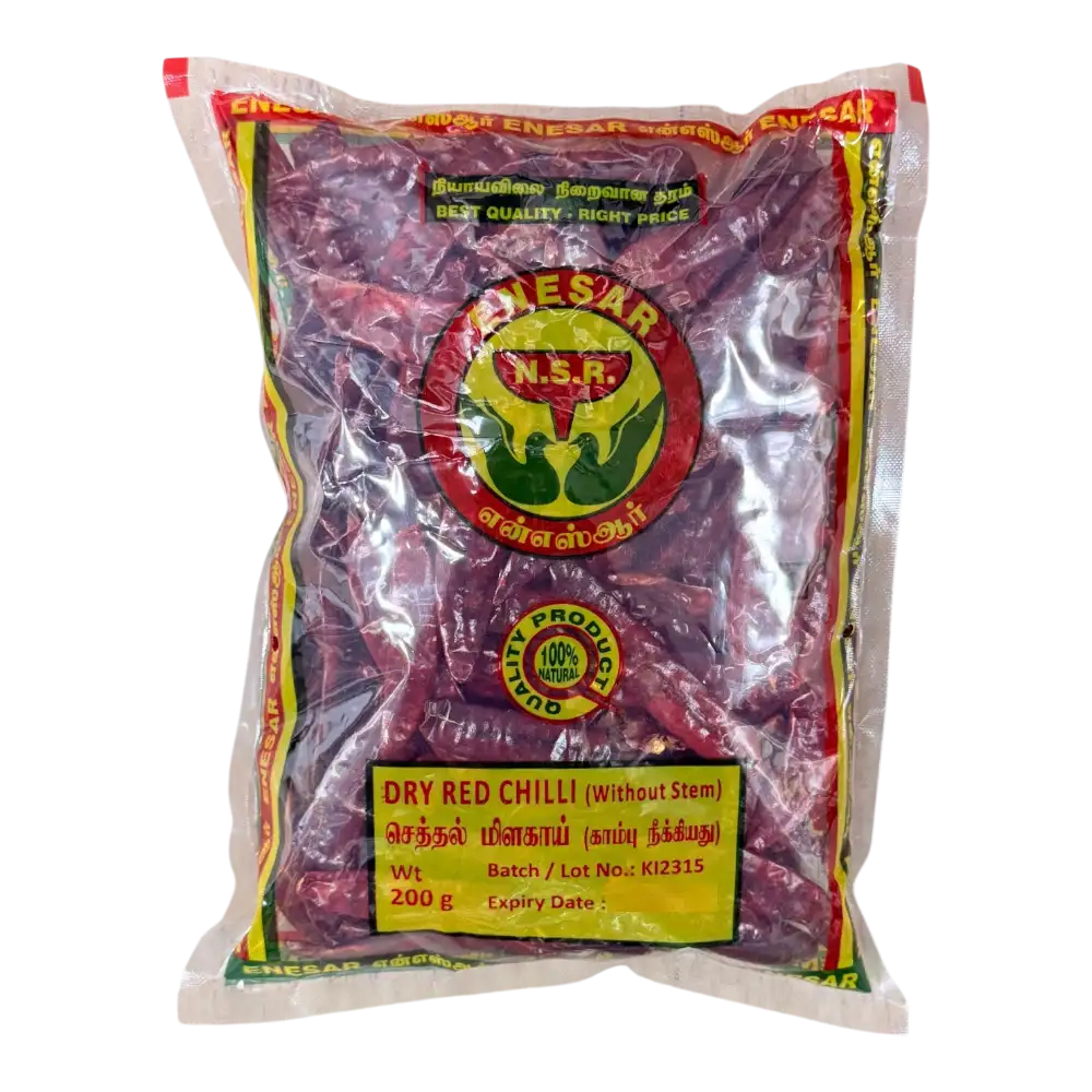 NSR Dry Red Chilli (Without Stem)