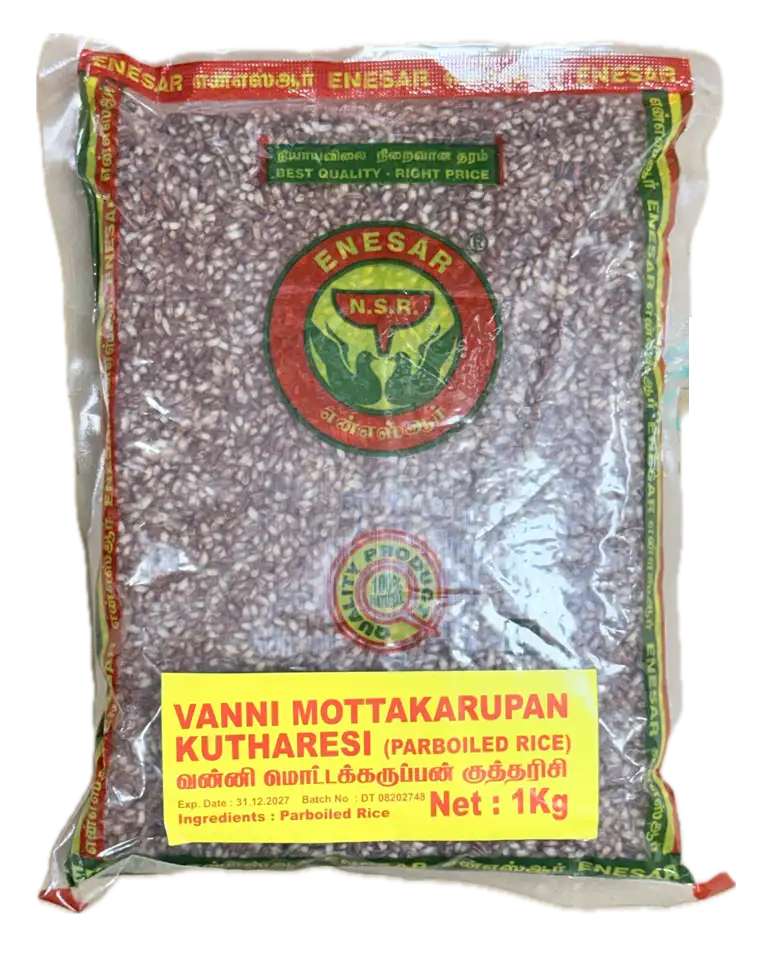 NSR Vanni Mottakarupan Rice - 1KG