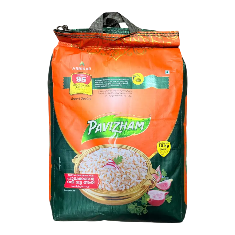 Pavizham Matta Long Grain Rice 10kg