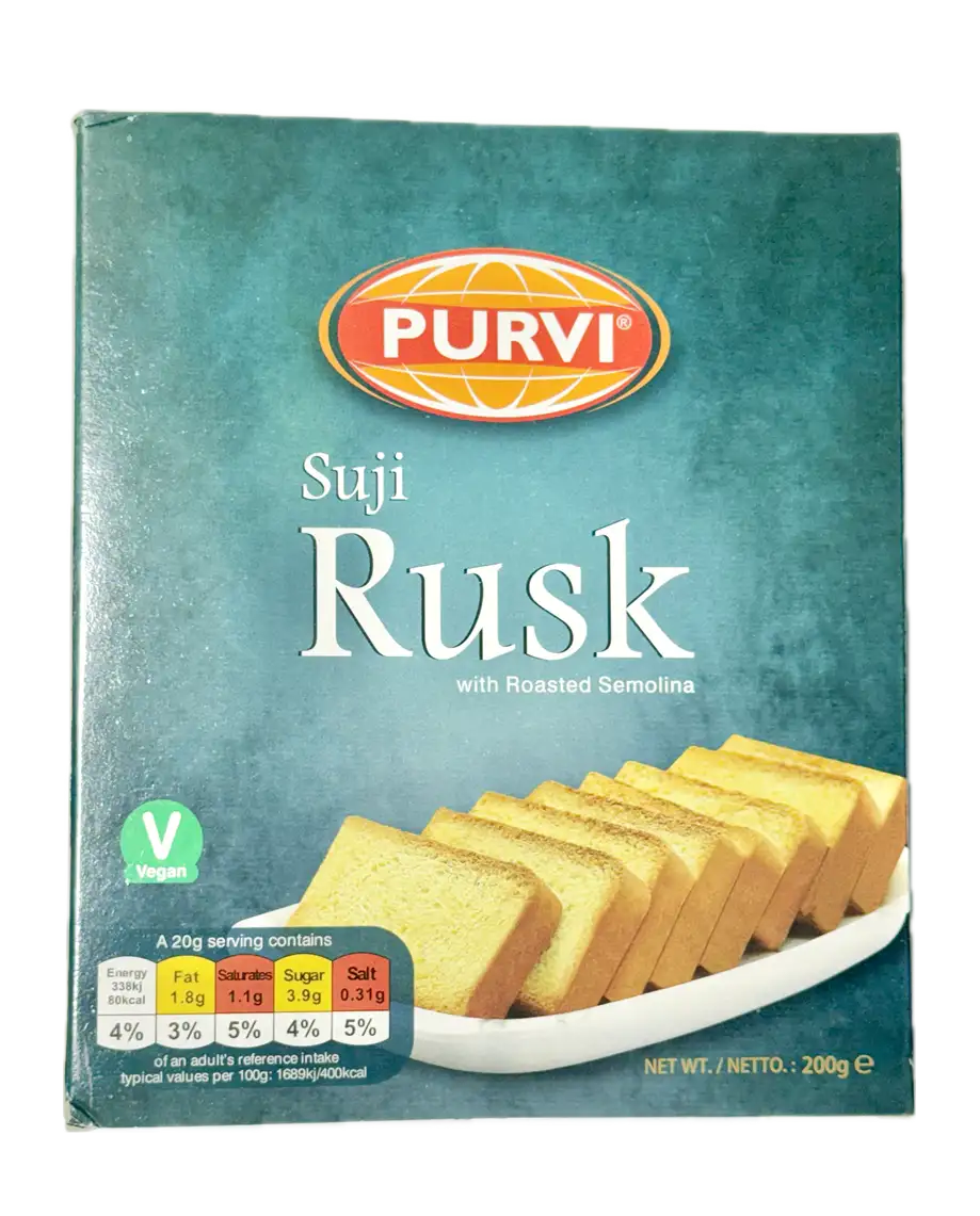 Purvi Suji Rusk 200g