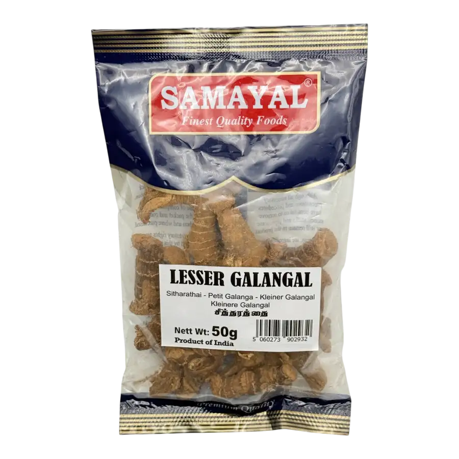 Samayal Siththarathai (Lesser Galangal) 50g
