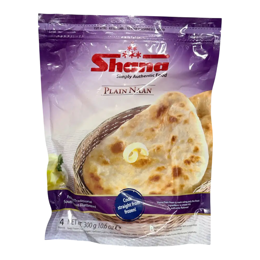 Shana Plain Naan 4Pcs (300g)