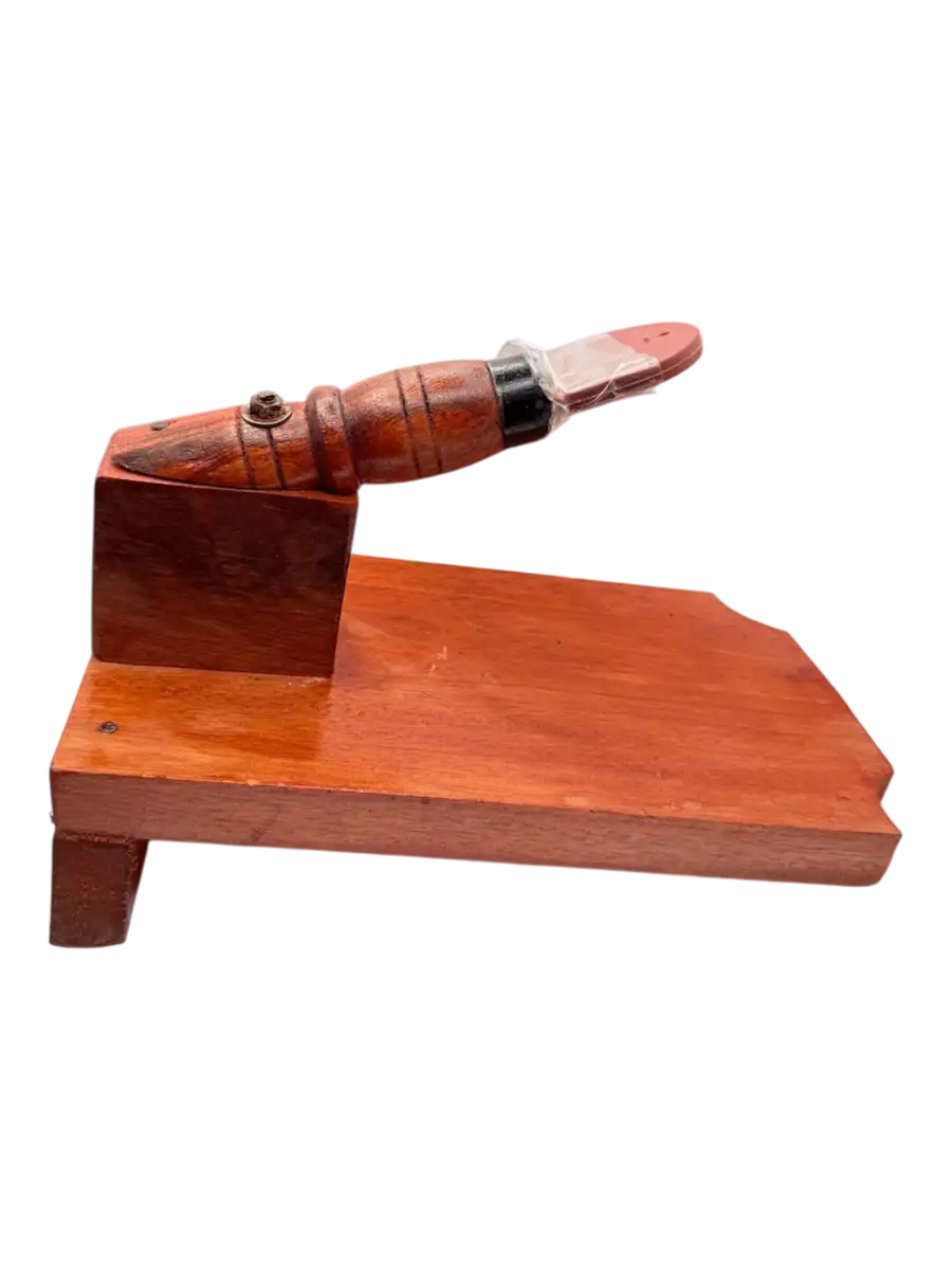 Table Top Wooden Coconut Scraper