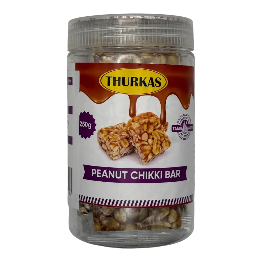 Thurkas Peanut Chikki Bar