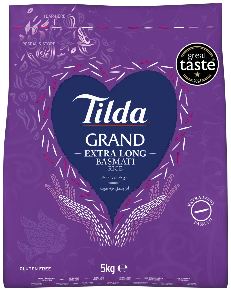 Tilda Grand Extra Long Basmati Rice - 5KG
