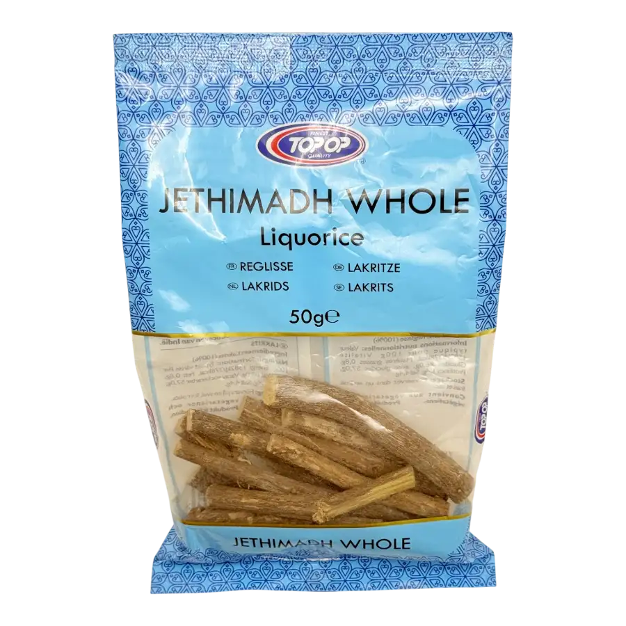 Topop Jethimadh Whole (Liquorice) 50g