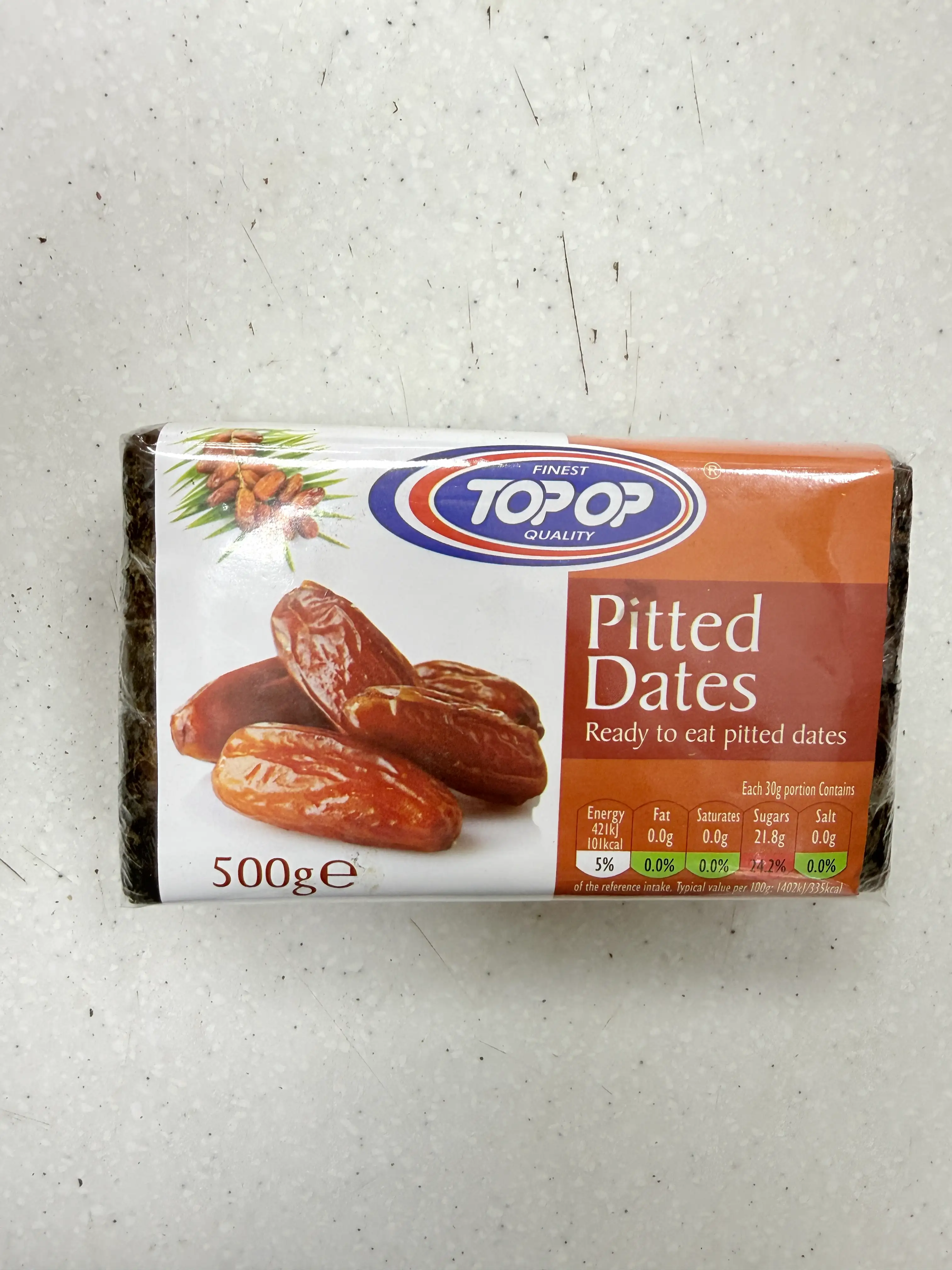 Topop Pitted Dates 500g